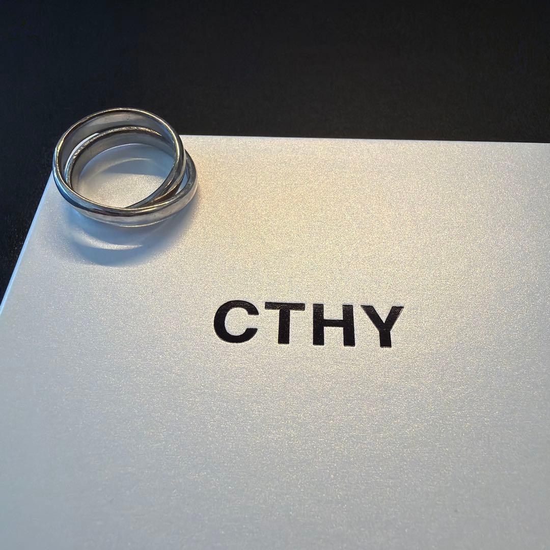 マ*ン様 【CTHY】WINDING RING RHODIUM SILVER 1