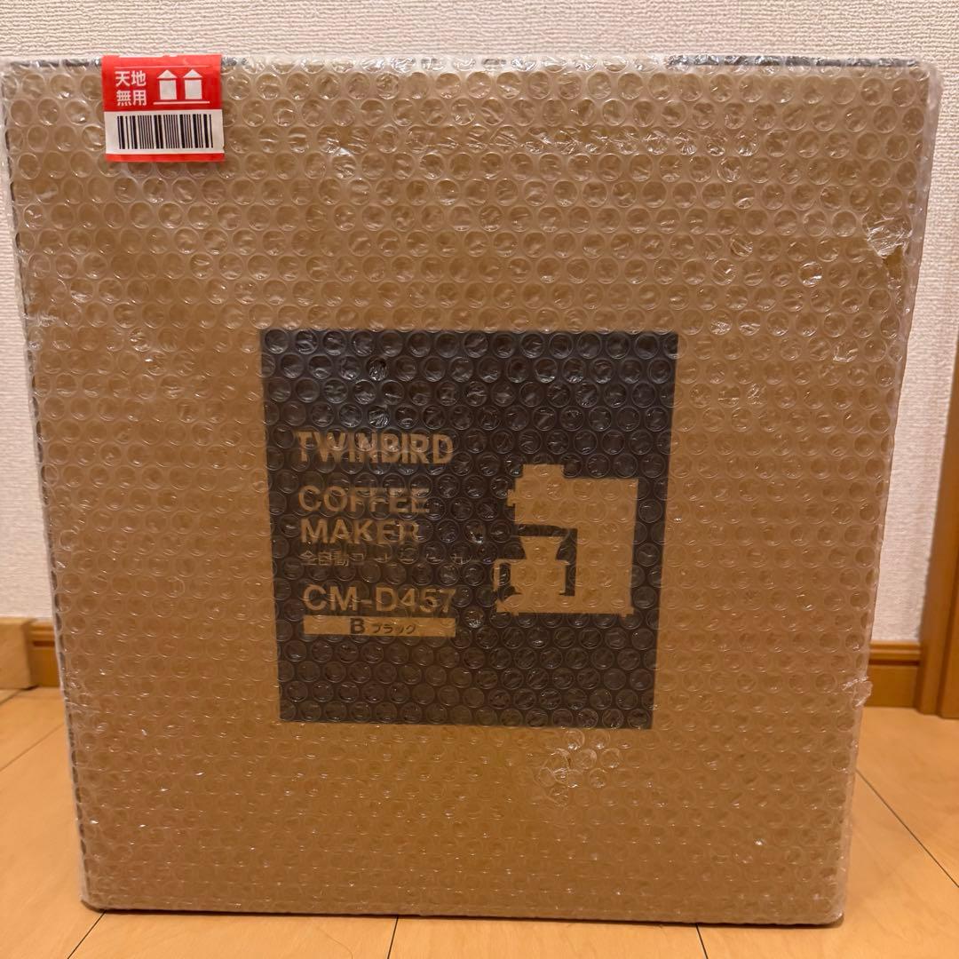 新品未使用 ツインバード コーヒーメーカー CM-D457 ブラック