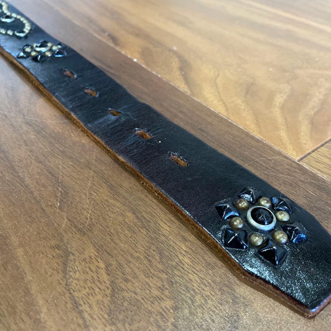 希少初期 HTC オーバーレイピーナッツ 黒スエード×ブラックストーン 34