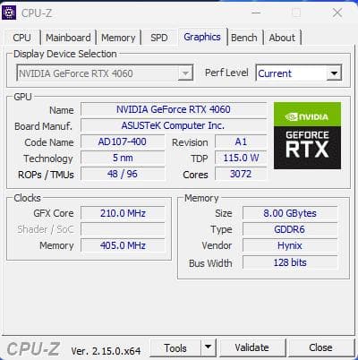 グラフィックボード・グラボ・ビデオカード GeForce RTX 4060 OC Edition 8GB