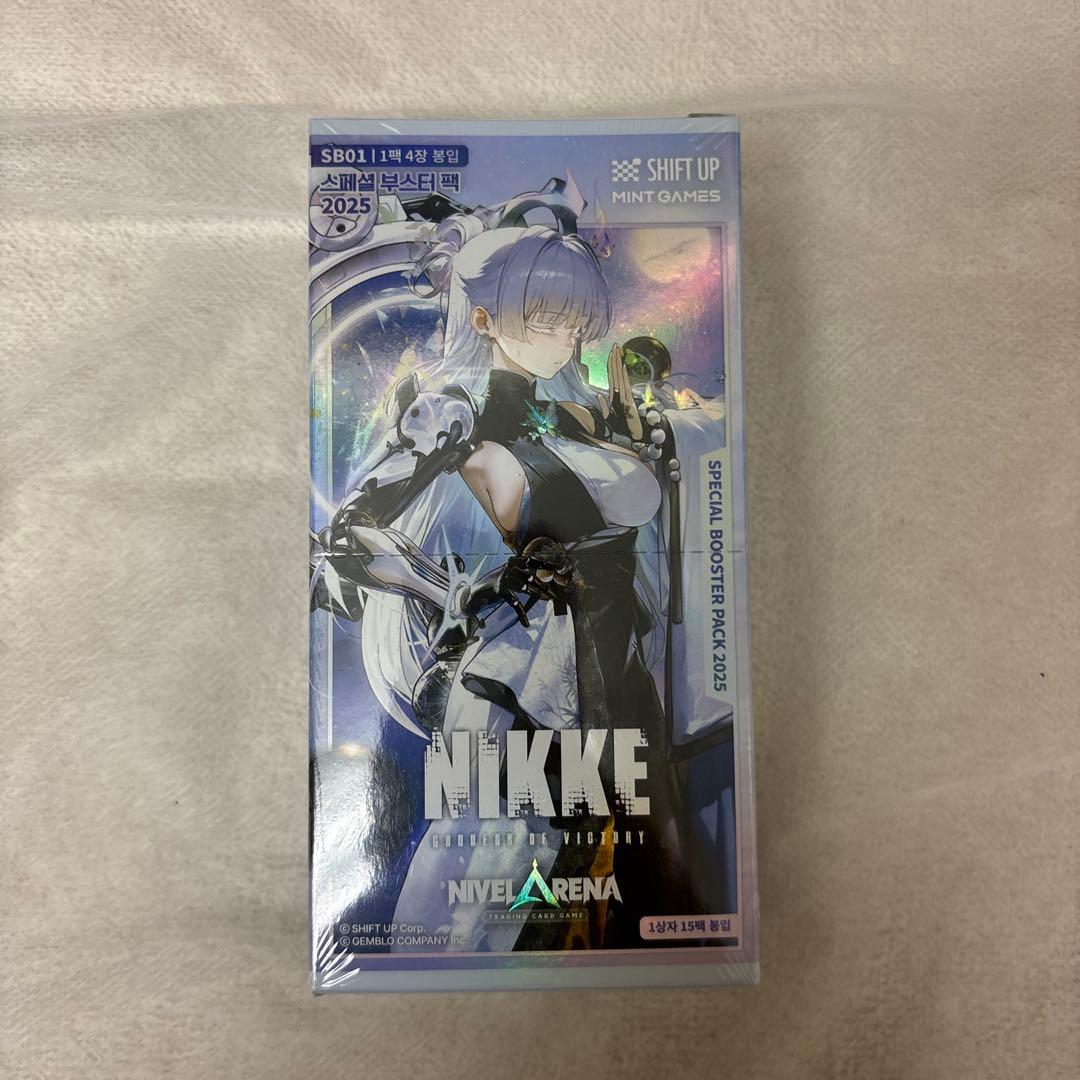 AGF 韓国 勝利の女神NIKKE 二ベルアリーナ ブースターパック 2025