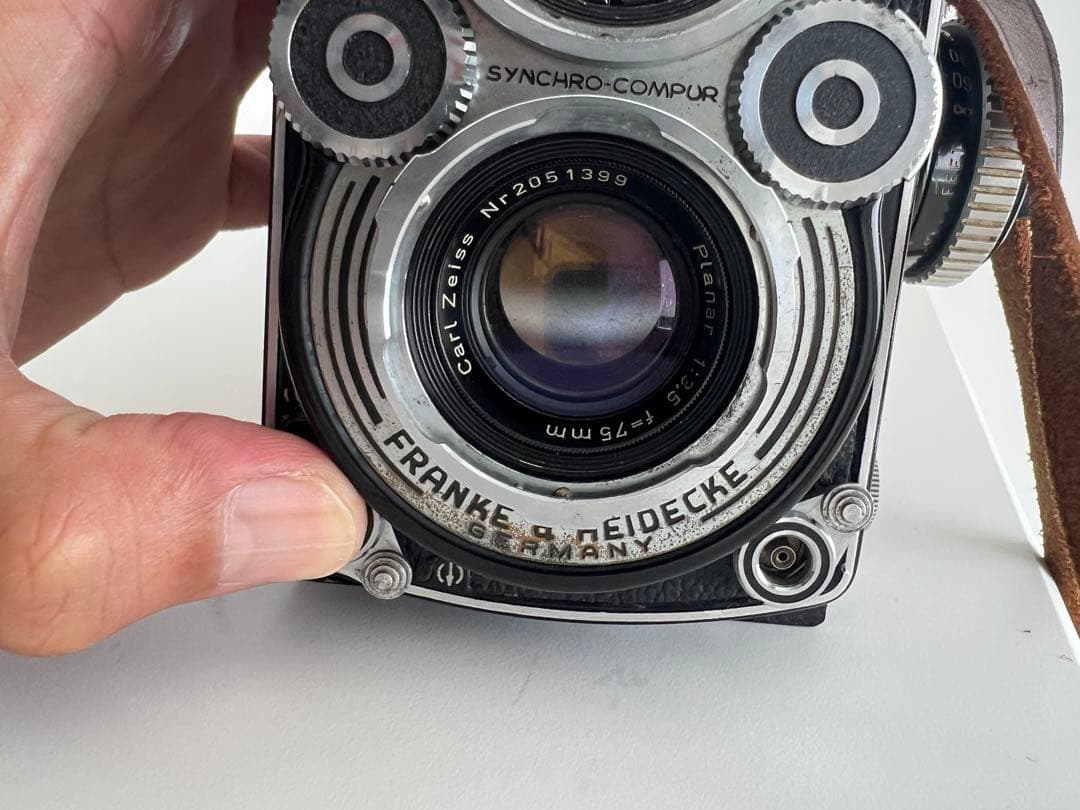 フィルムカメラ Rolleiflex 3.5f planar