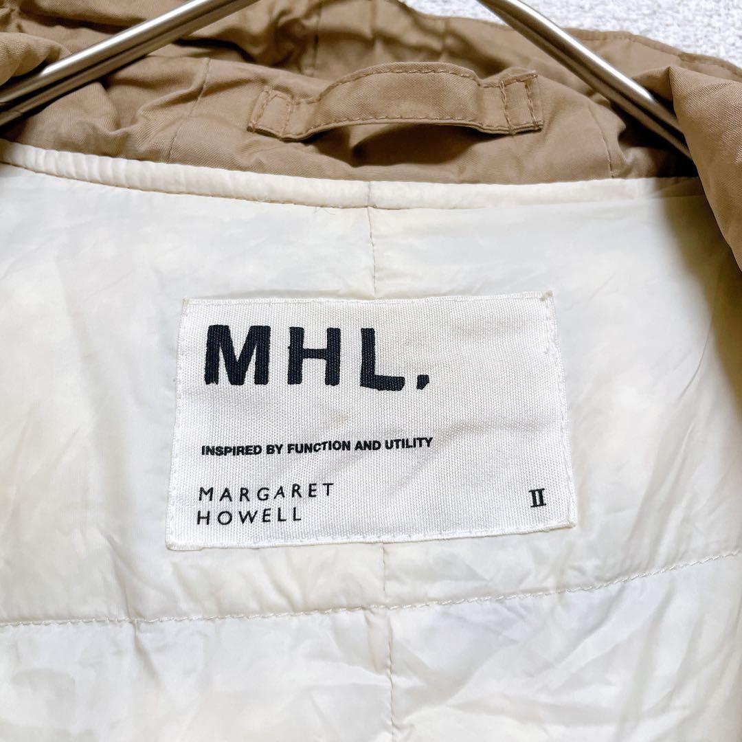エムエイチエル ＊ マーガレットハウエル ダウンコート モッズコート フード