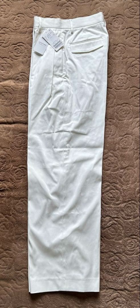 【新品】MUSE de Deuxieme Classeタック チノ ワイドパンツ