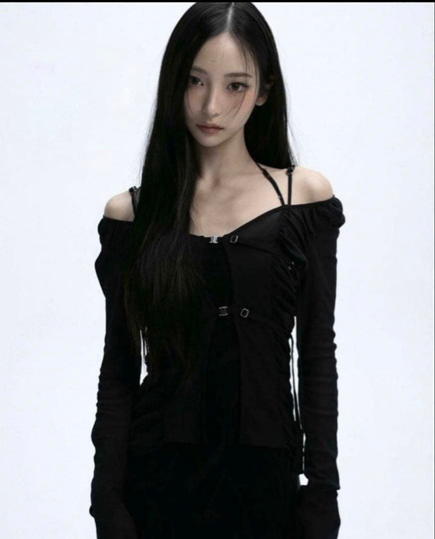 トップス melt the lady gather hook tops