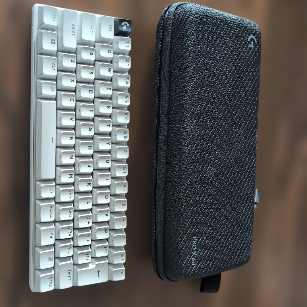 logicool G-PKB-60-DOL1WH ホワイトキーボード