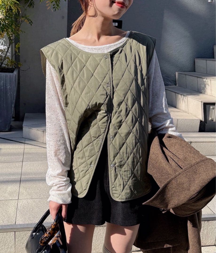 kastane 【お気に入り1万人突破！/ベスト付き】ダッフルフレアコート