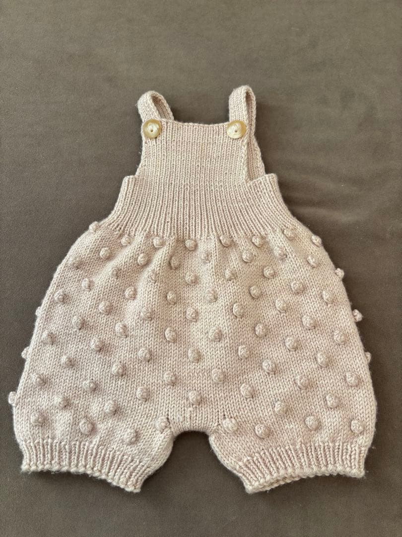 Misha & Puff ポンポン付きロンパース 6-12m