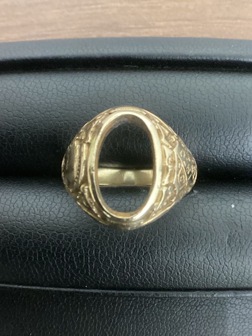 TIFFANYカレッジリング14Kビンテージ1925年製　サイズ12号程度