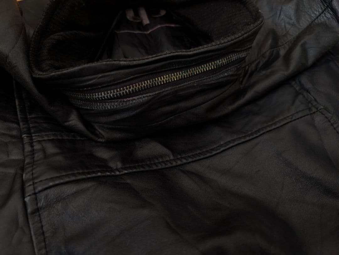 Schott レザージャケット カウハイド USA製 XL ブラック ショット