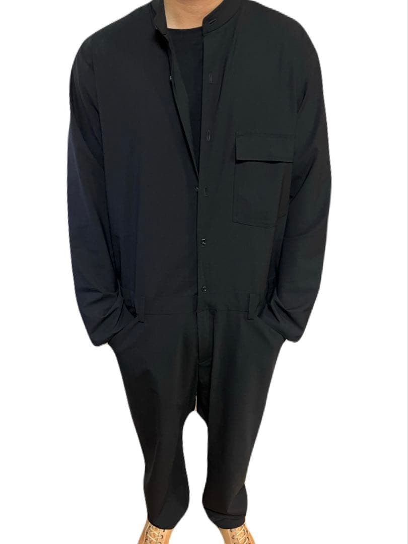 SUNSEA SNM-G- ALL IN ONE ブラック サイズ2 17ss