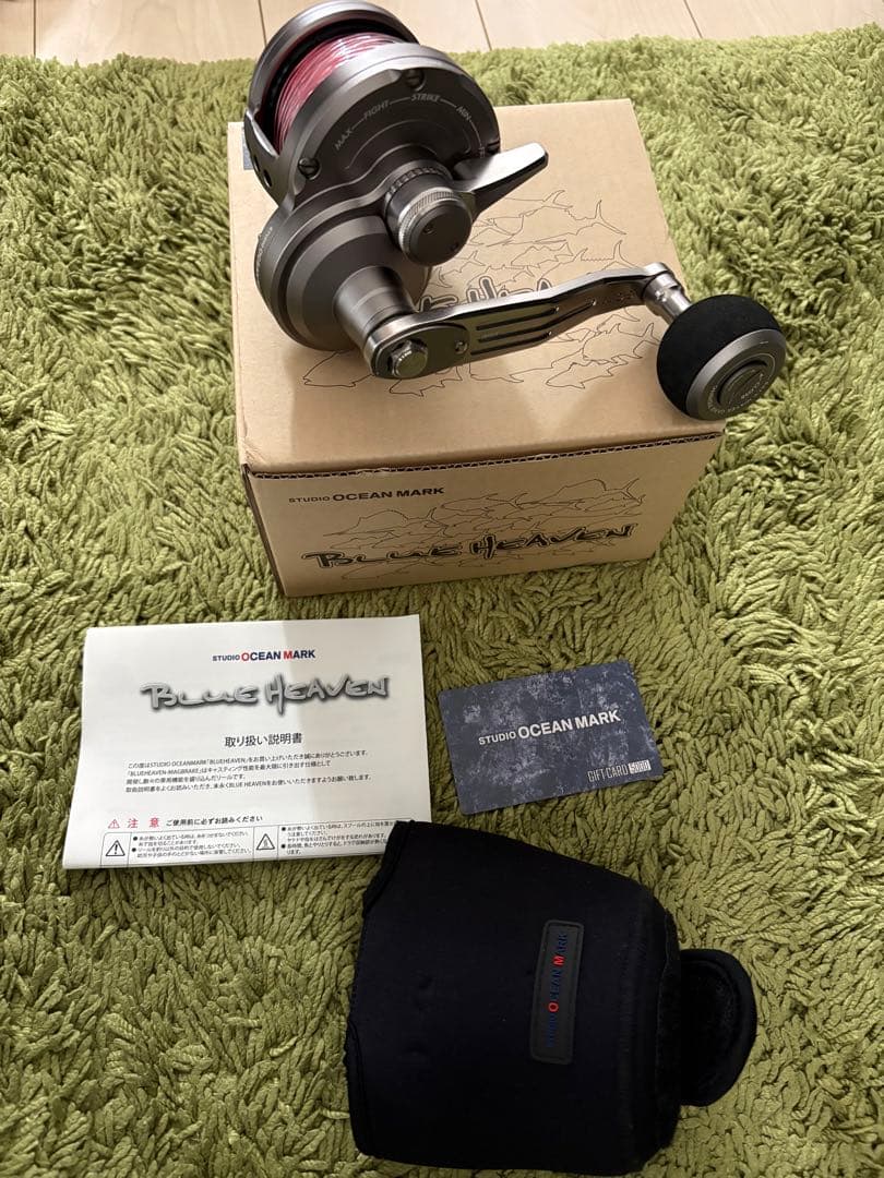 リール BLUE HEAVEN L80Hi/L MAGRAKE-S/Gr som