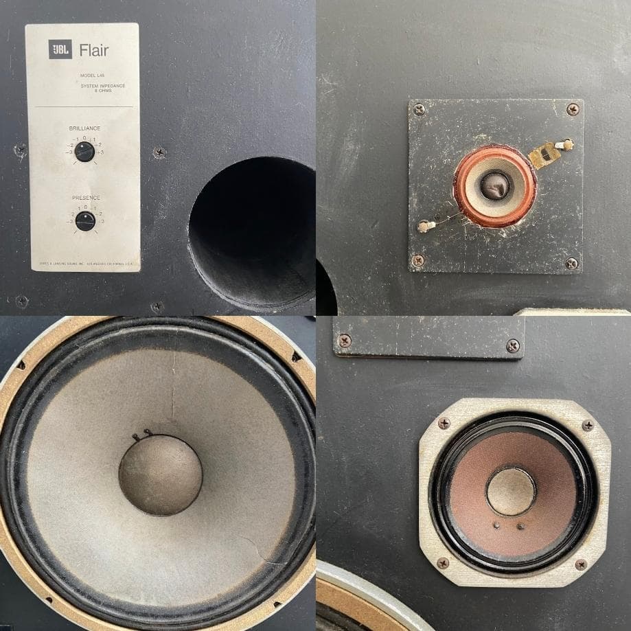 JBL FLAIR L45 3WAY ペアスピーカー オーディオ機器 ★