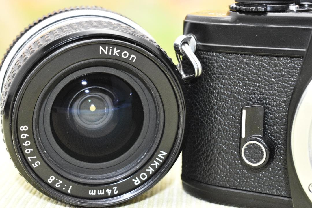 【整備済 完動品】 Nikon EM + 24mm F2.8 Ai