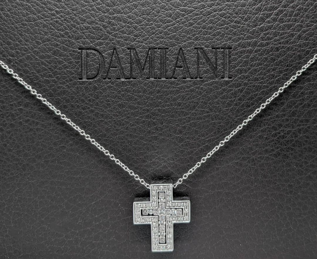 ダミアーニ ベルエポック XS サイドダイヤ K18ホワイトゴールド ネックレス