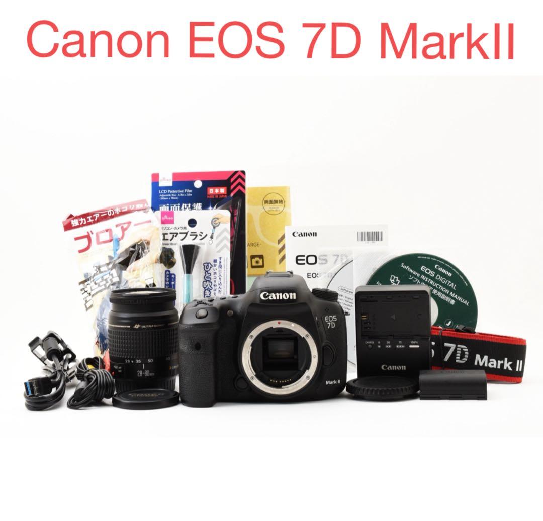 デジタル一眼レフカメラ Canon EOS 7D MarkII 標準レンズセット