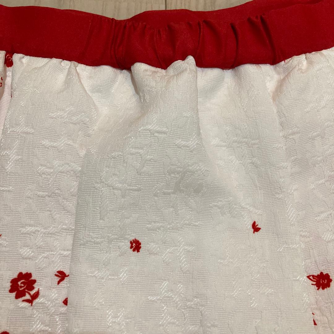 エムズグレイシー　スカート　花柄　日本製　新品　パネルプリントスカート　38