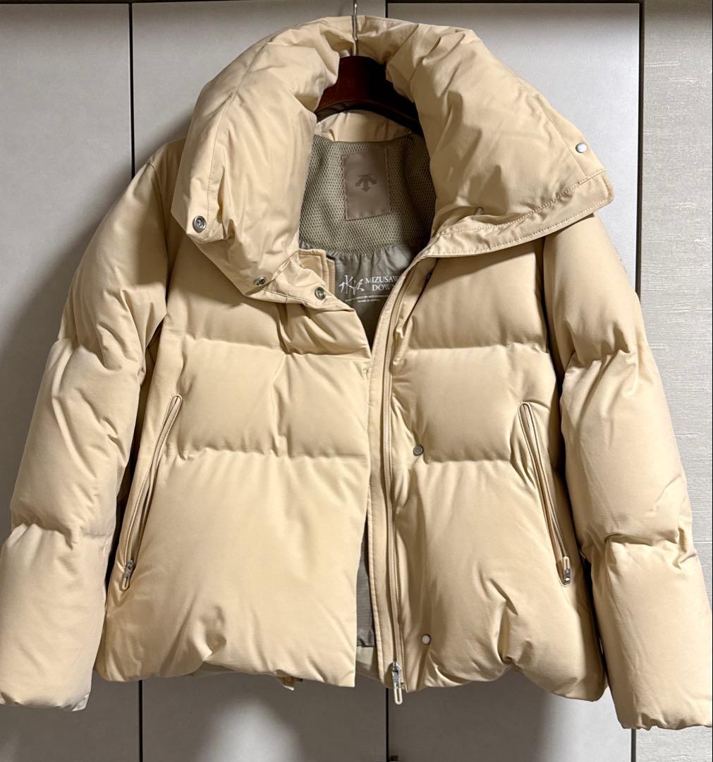 水沢ダウン CAMELIA カメリア ベージュ