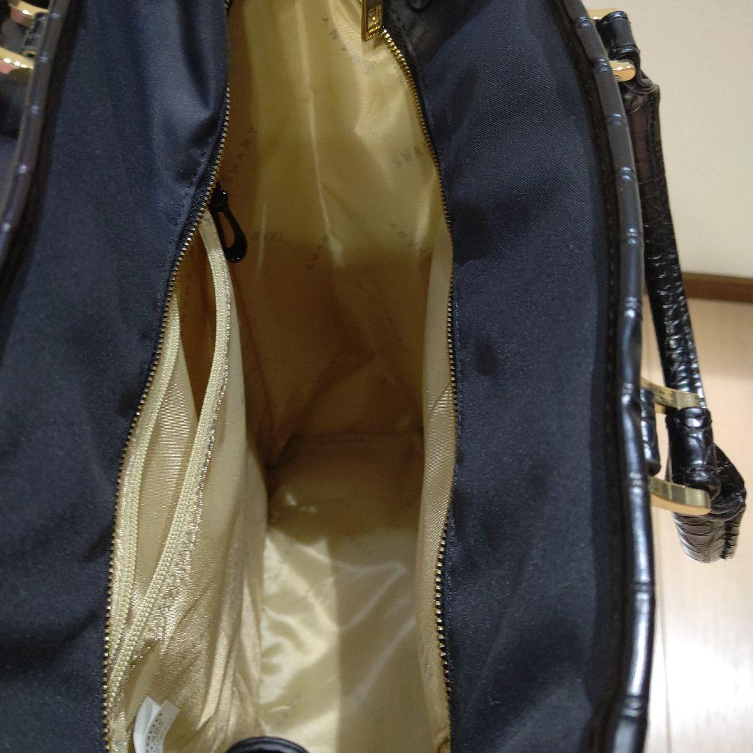最終値下げ【超美品】スワニー トートキャリー クロコダイル型押し