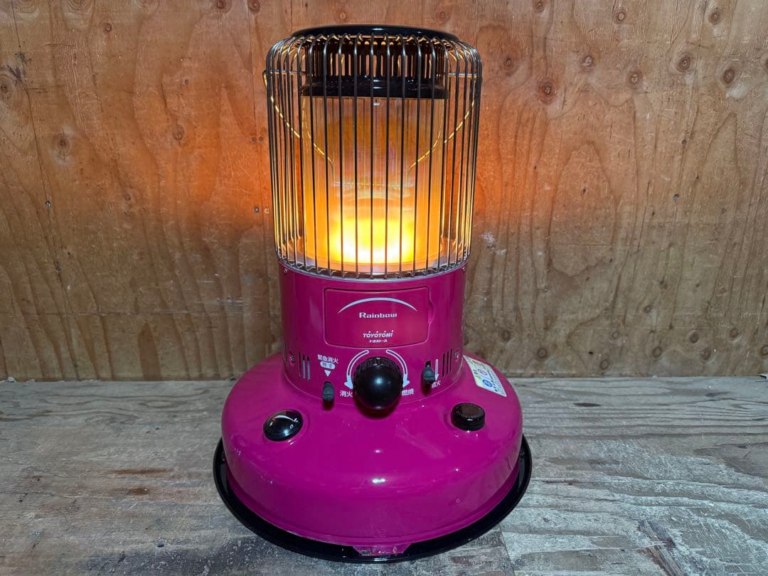 芯乾燥済 石油ストーブ 置台新品レインボー RB-25F 分解メンテナンス済