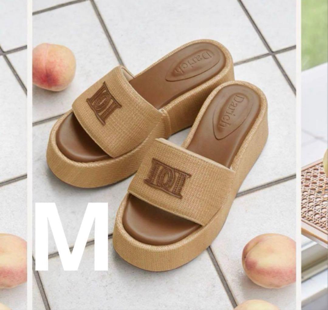 darich ダーリッチ DDラフィアサンダル M