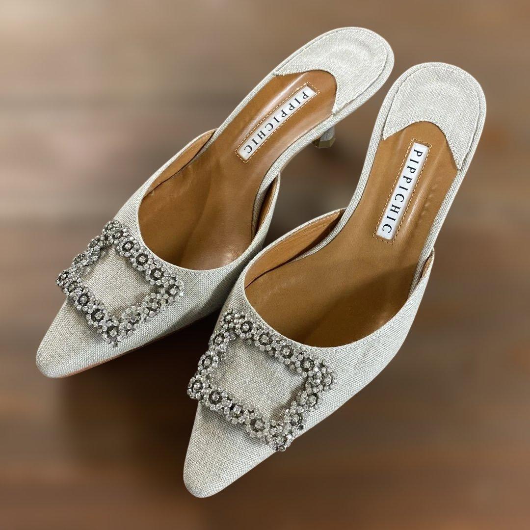 PIPPICHIC JANE JEWERLY ミュール 春夏