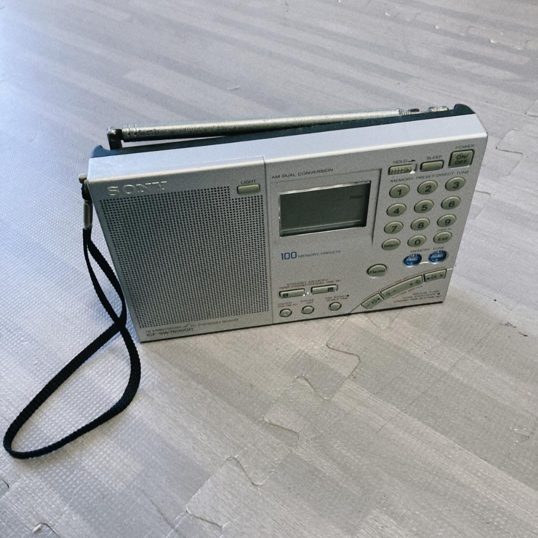 Sony ICF-SW7600GR ラジオ