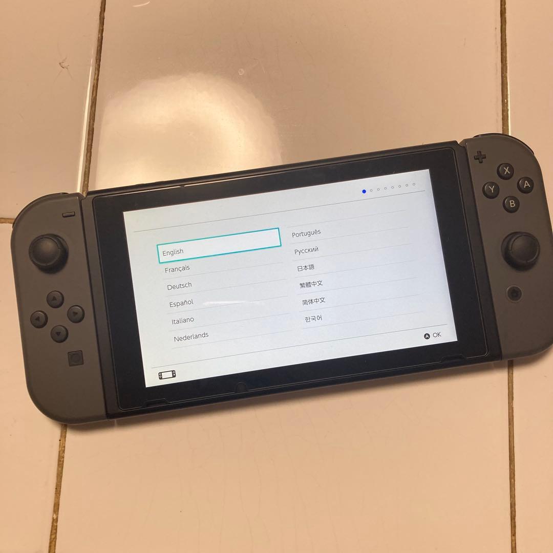 Nintendo Switch 本体　バッテリー強化版 動作確認済 箱あり