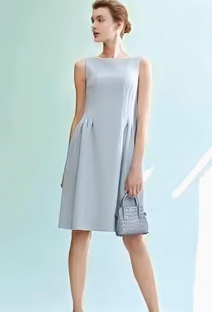 定価約12万★美品★FOXEYフォクシーマグノリア ウール美くびれシルエット38