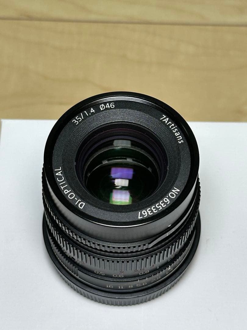 【美品】7Artisans 35mm F1.4 3514EB ソニーEマウント用