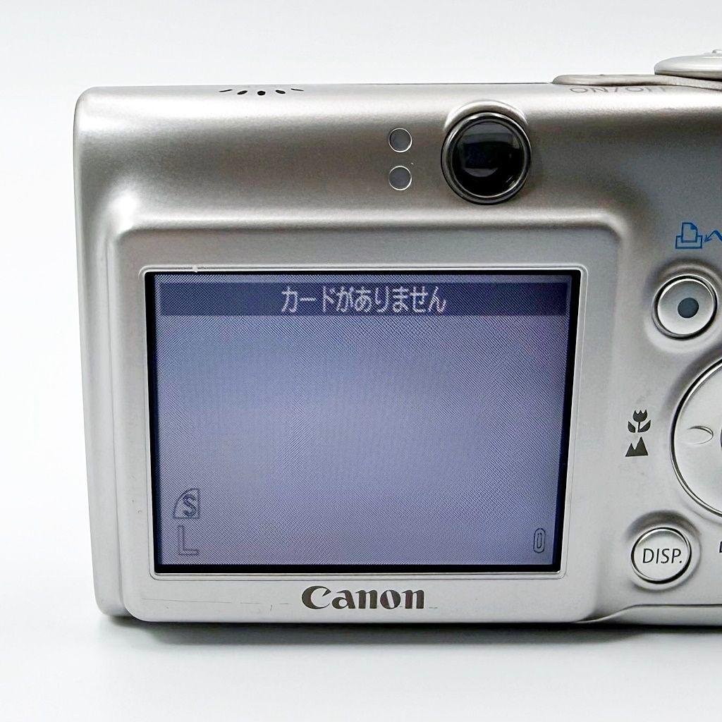 【美品】キヤノン IXY DIGITAL 600 シルバー コンデジ カメラ