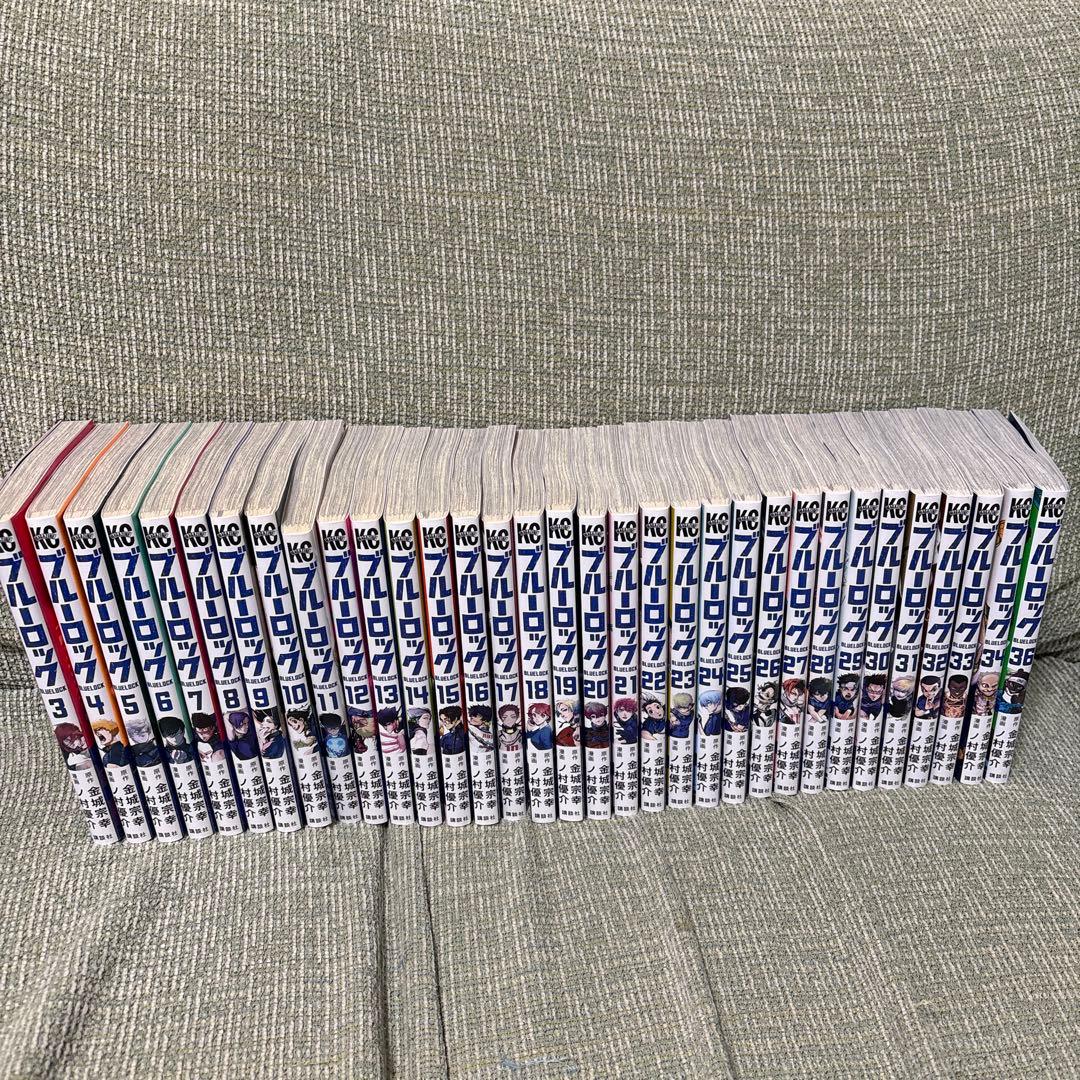 【美品】ブルーロック 3-34巻、36巻