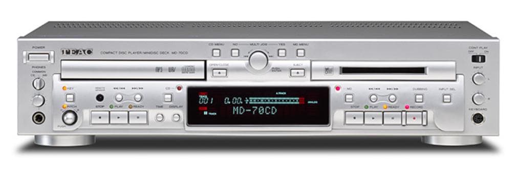 TEAC MD-70CD-S ミニディスクプレーヤー 未開封・未使用品