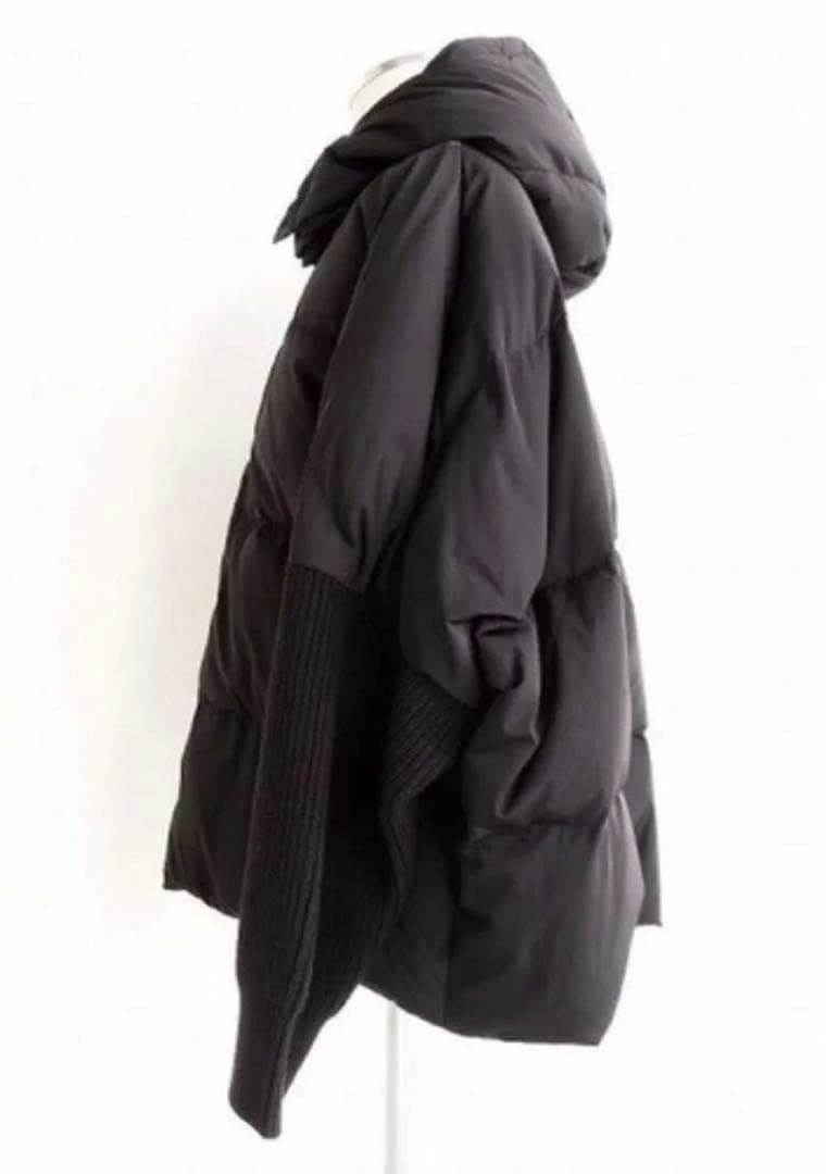 mtmodelist クリースナイロンエコダウンジャケット