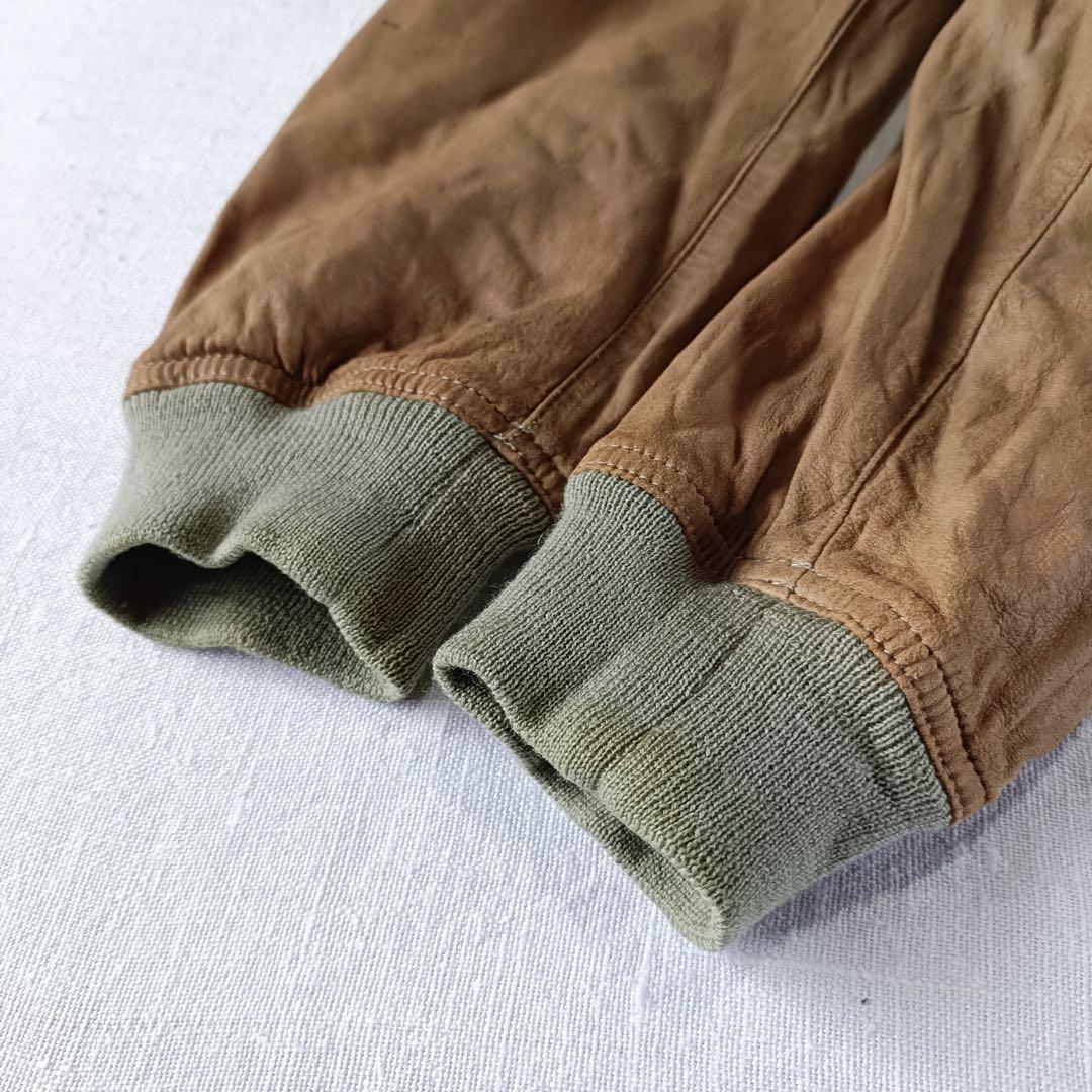 GIORGIO ARMANI 黒タグ 90S 短丈 レザージャケット アーカイブ