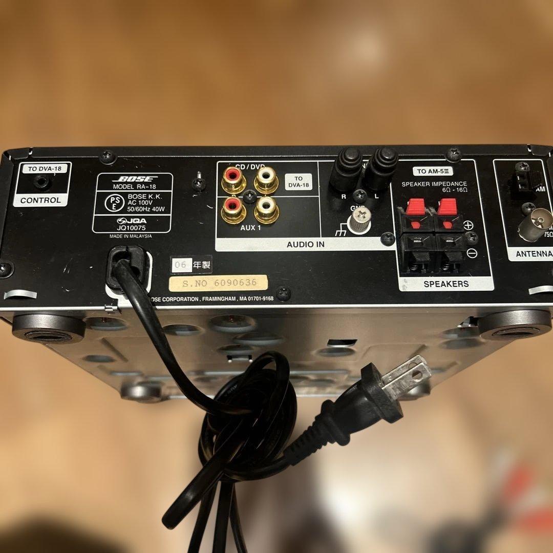 BOSE 5 Series III speaker system ＋RA-18