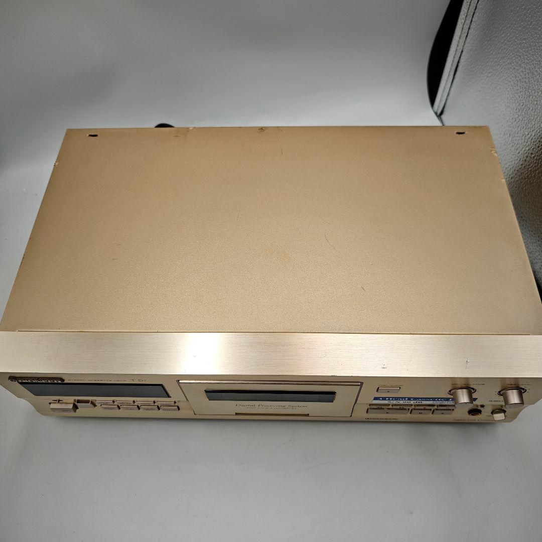 【完全動作品】パイオニア 3ヘッドシングルカセットデッキ T-D7