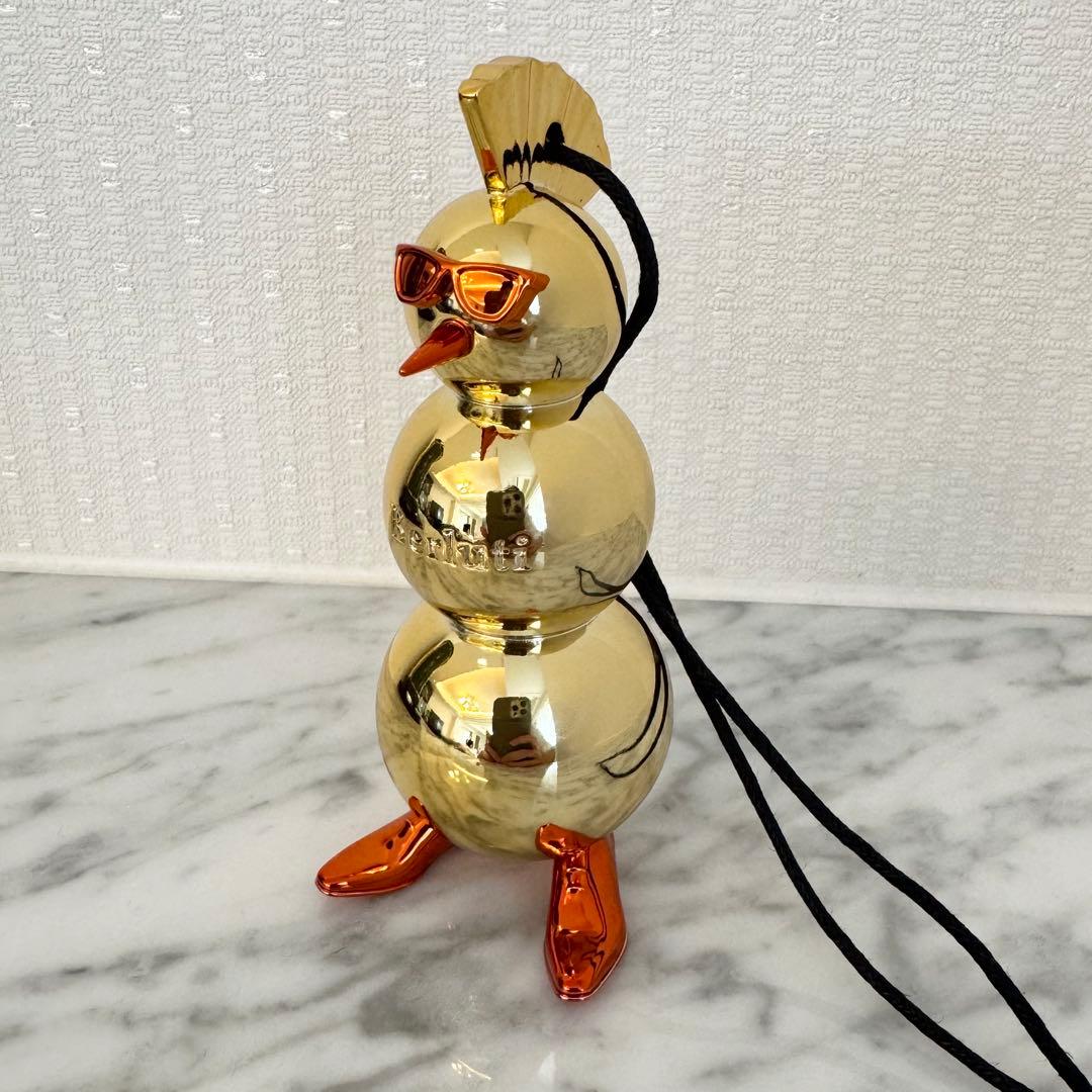 限定非売品⭐️Berutti ベルルッティ　ノベルティ　ゴールド ストラップ