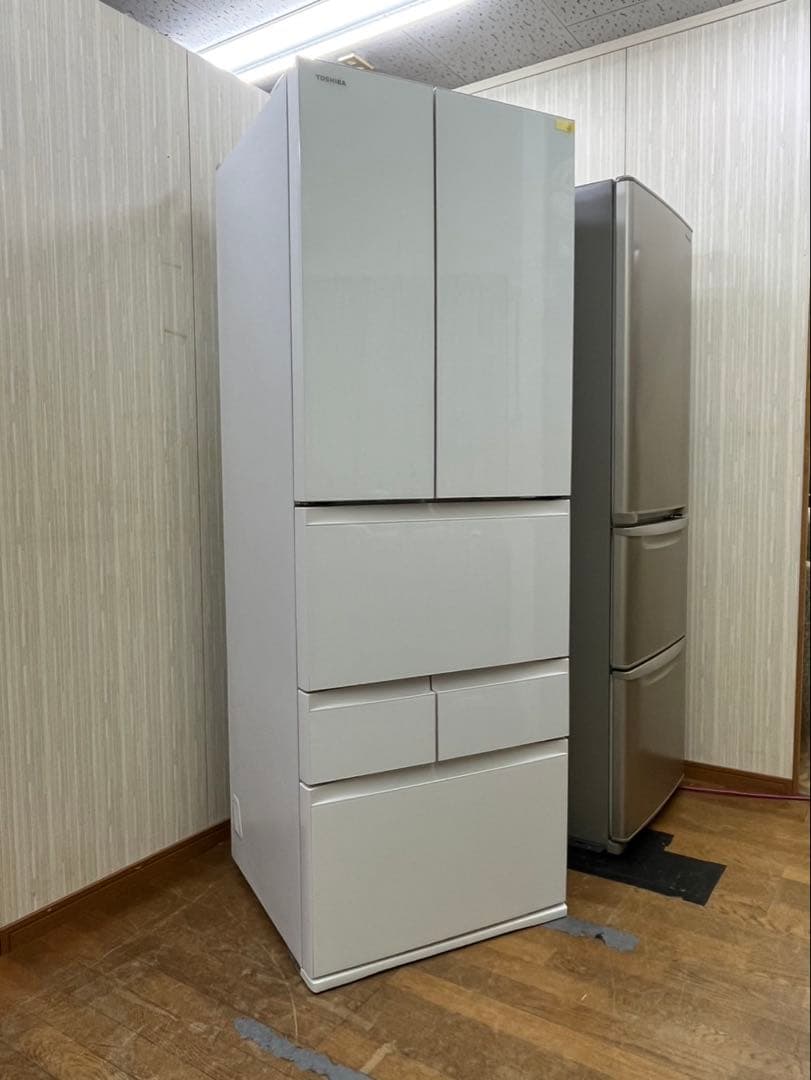 #63 6ドア TOSHIBA 2022 462L GR-U460FH(EW)