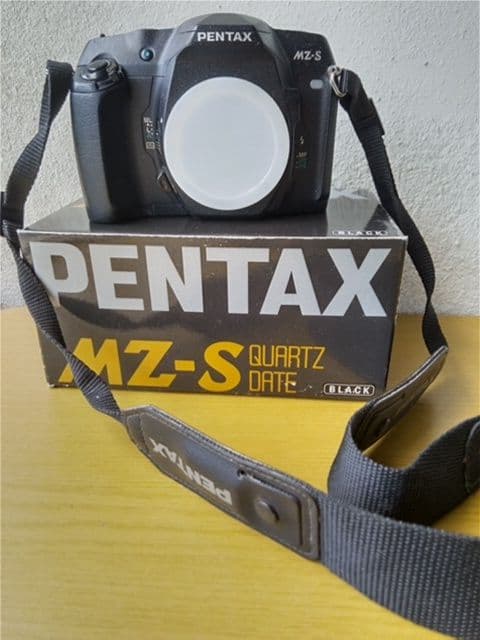 実働美品！箱付　PENTAX MZ-S ブラック TAMRONレンズ2本付
