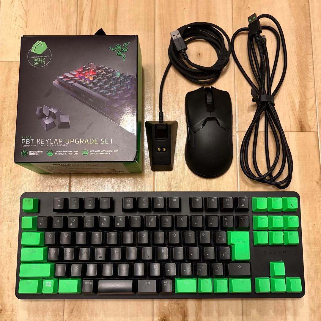 Razer メカニカルキーボード キーキャップ マウス セット