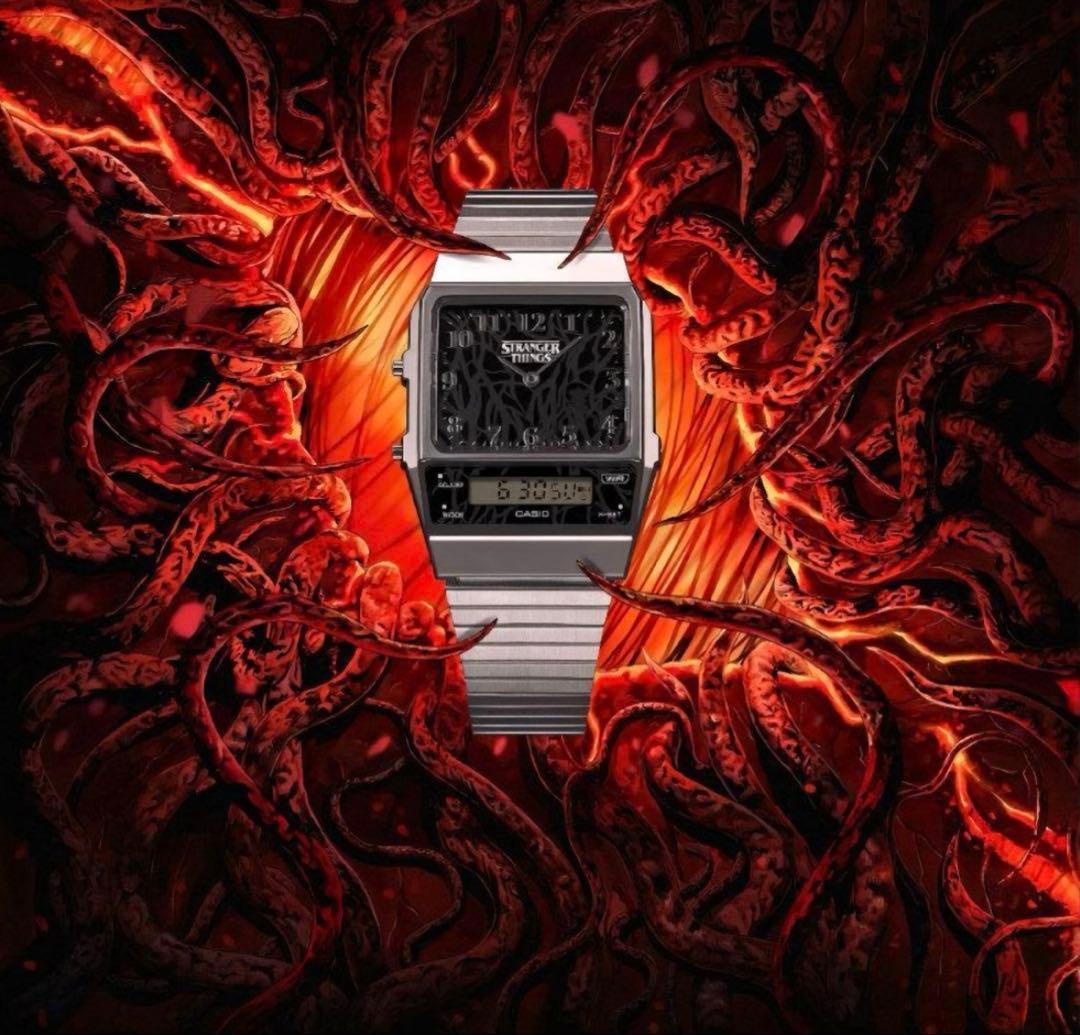 時計 CASIO stranger things AQ-800EST-1AJR