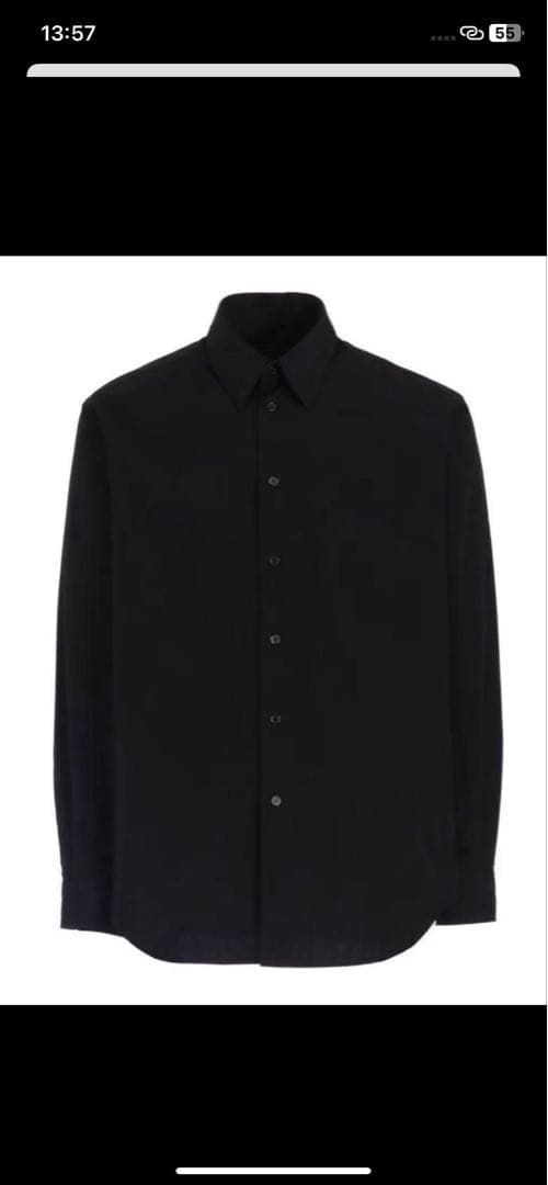 yohji yamamoto COSTUMED‘HOMME 定番コットンシャツ