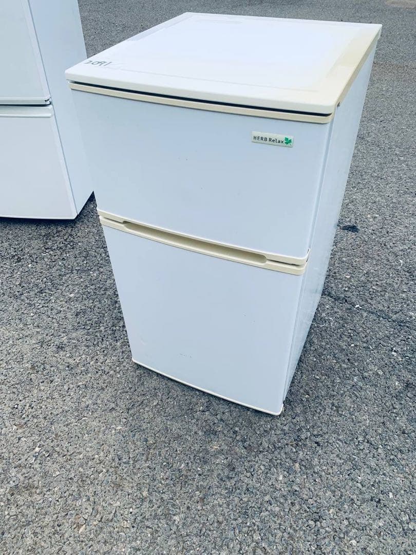 ♦YAMADA ノンフロン冷凍冷蔵庫【2018年製】YRZ-C09B1