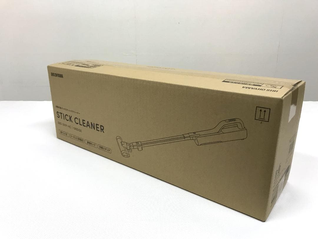 未開封　アイリス　充電式紙パックスティッククリーナー SBD-201P-HC