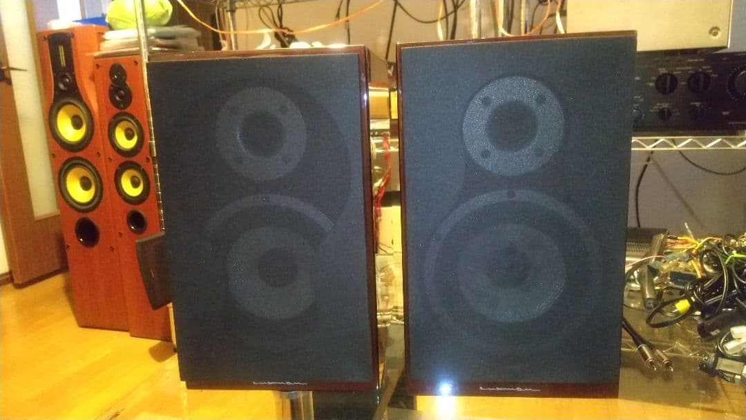 LUXMAN S-N100 大型マグネット搭載2ウェイ2スピーカーシステム 禁煙
