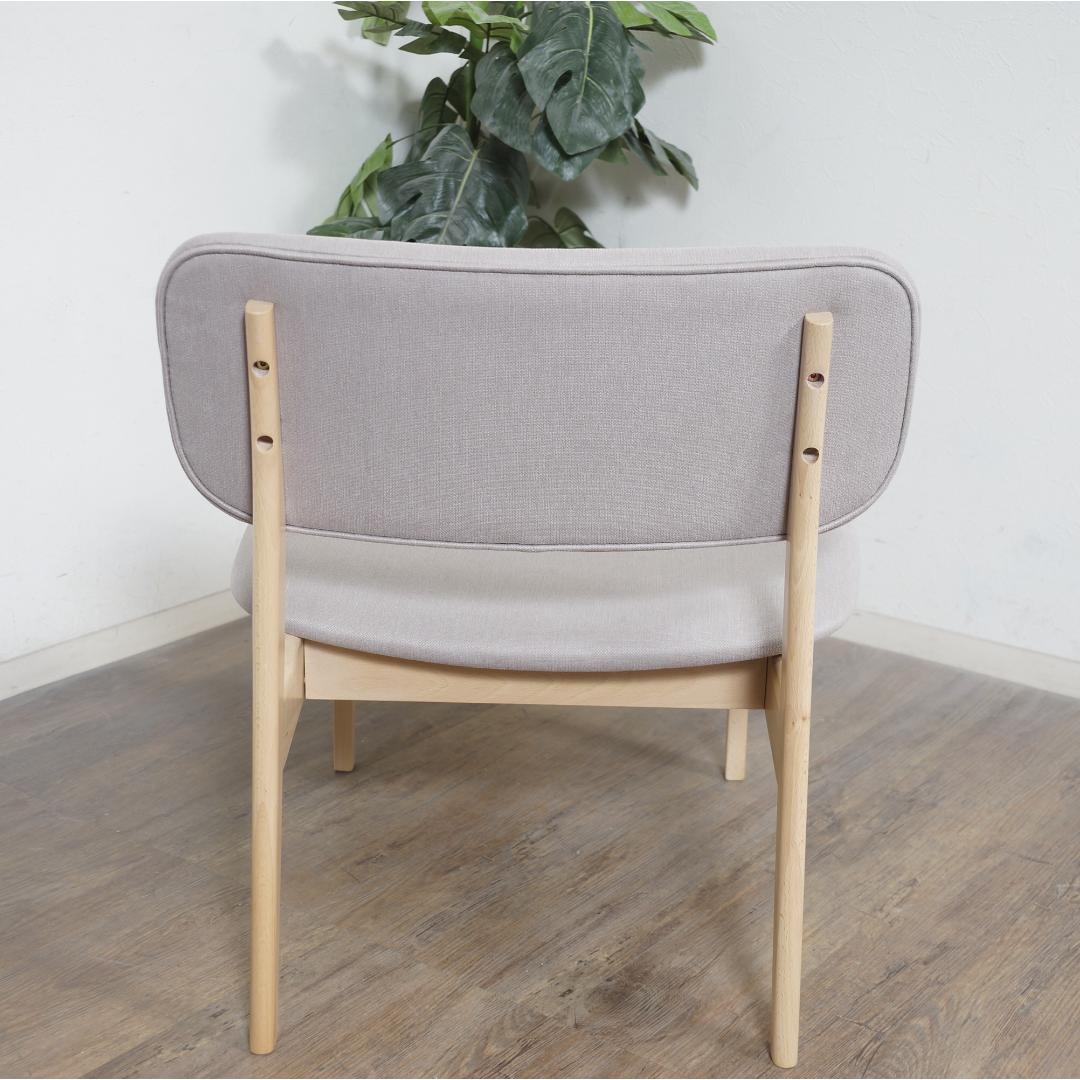 送料無料【新品】　2脚セット　ロータイプ　おしゃれ ダイニングチェア