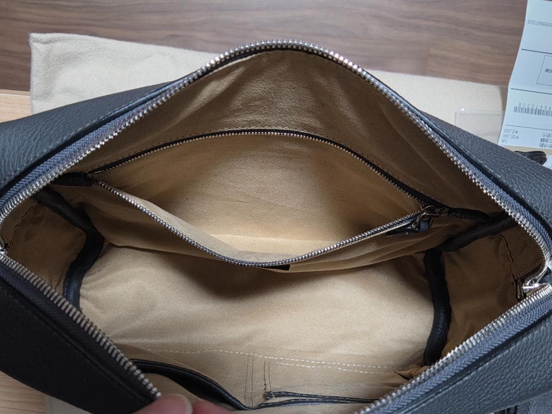 GANZO ガンゾ N POLO(エヌポロ) ショルダーバッグ グレー