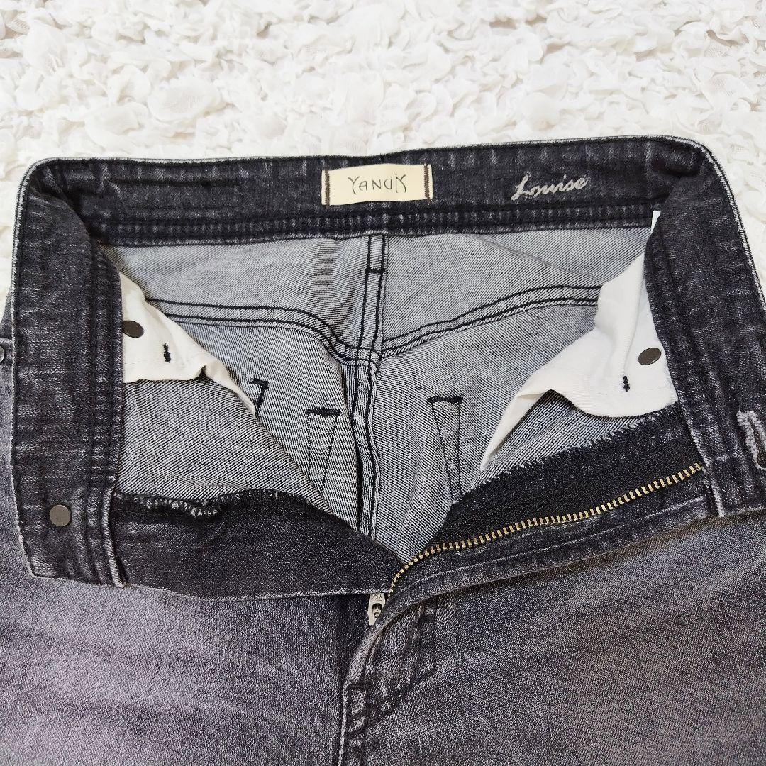 極美品　YANUK　ヤヌーク　22サイズ　straight LOUISE