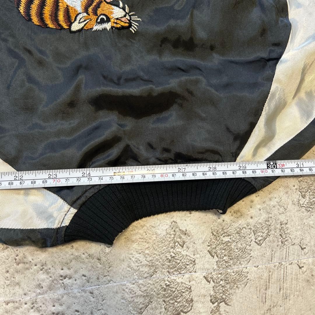 50s 復刻 WAREHOUSE 沖縄 スーベニア スカジャン 虎 鷹 サテン